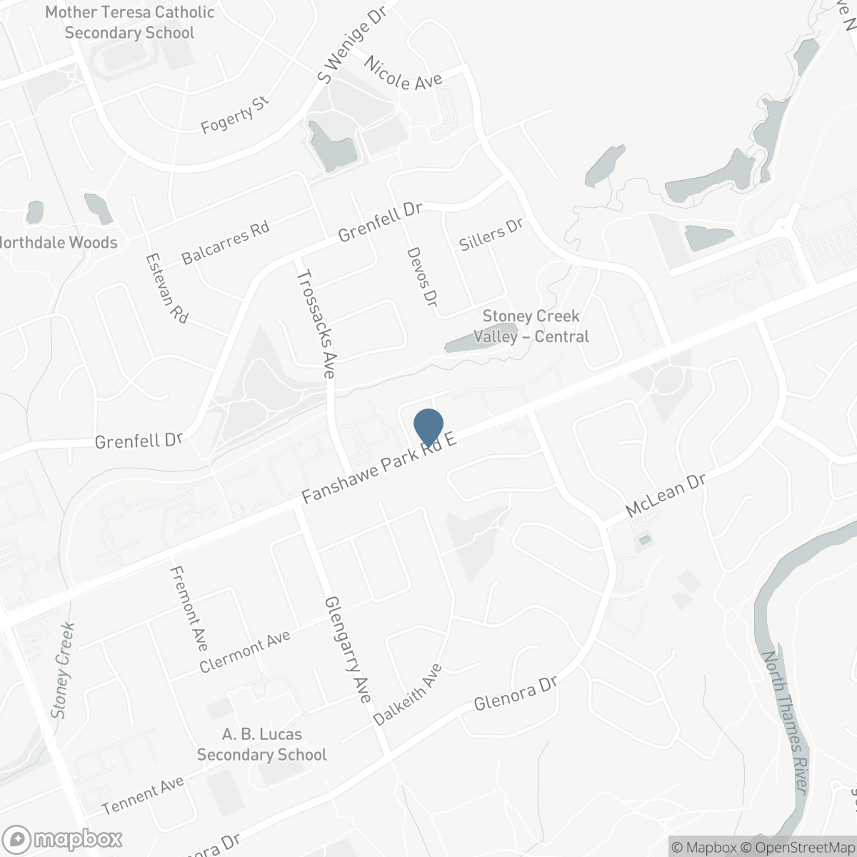38 STONEYCREEK PLACE, London, Ontario N5X 3X4
